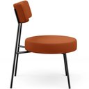 Ver imagem 2 de Poltrona Decorativa Base Fixa Londres L02 Tecido Terracota - Lyam