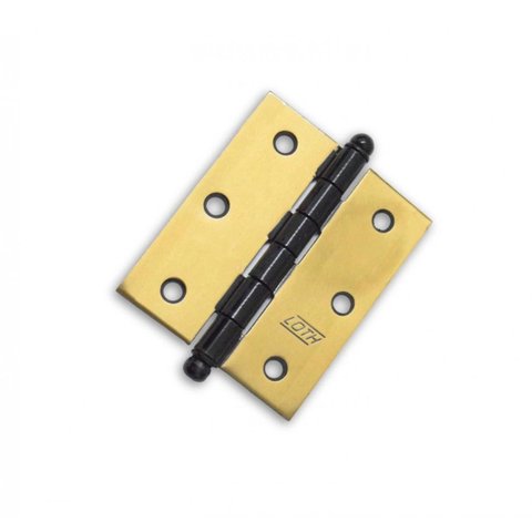 Kit 24 Dobradiça F.l.o. Porta / Janela Pino Bola 3 X 2,5"