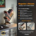 Ver imagem 2 de Livreiro de Mesa Vértice Organizador de Livros Revistas Nicho Branco