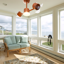 Ver imagem 3 de Ventilador de Teto Treviso Infinit Led Cobre Controle Remoto