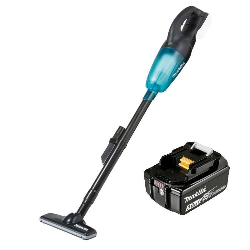 Makita Aspirador De Pó Portátil + Bateria 18v 3.0ah Dcl180zb-p - 1