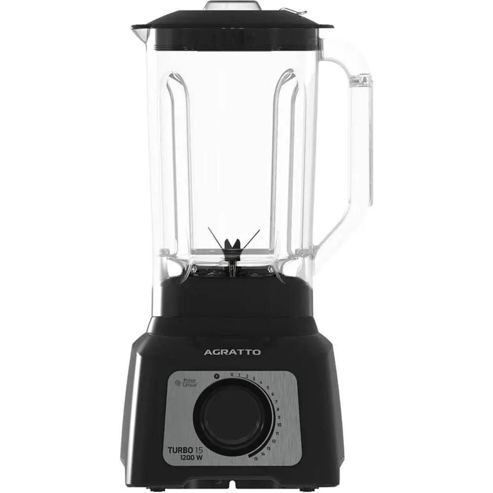 Liquidificador Turbo 220v 1200w Aliq05n-02 3,2l 15 Velocidades Agratto - 1