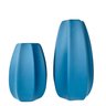 Dupla Vaso Centro de Mesa Grande Médio Alto Relevo Azul - 1