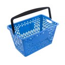 Ver imagem 6 de Carrinho de Compras Preto com Cestos D-500 12kg Removíveis Azul - Dellaplast