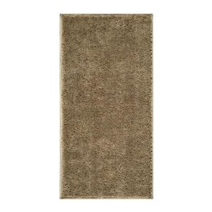 Tapete Passadeira 50x100cm Classic Felpudo Liso Trigo