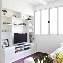 Janela de Correr 4 Folhas S/grade Alumínio Branco 1.00 X 2.00 Linha Modular - Hale - 3