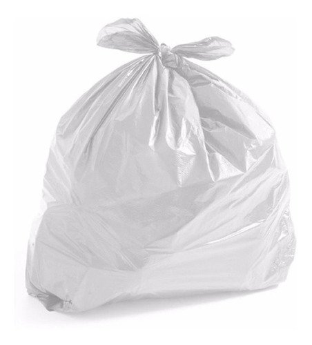 Saco Lixo Branco 5kg Reforçado 40l