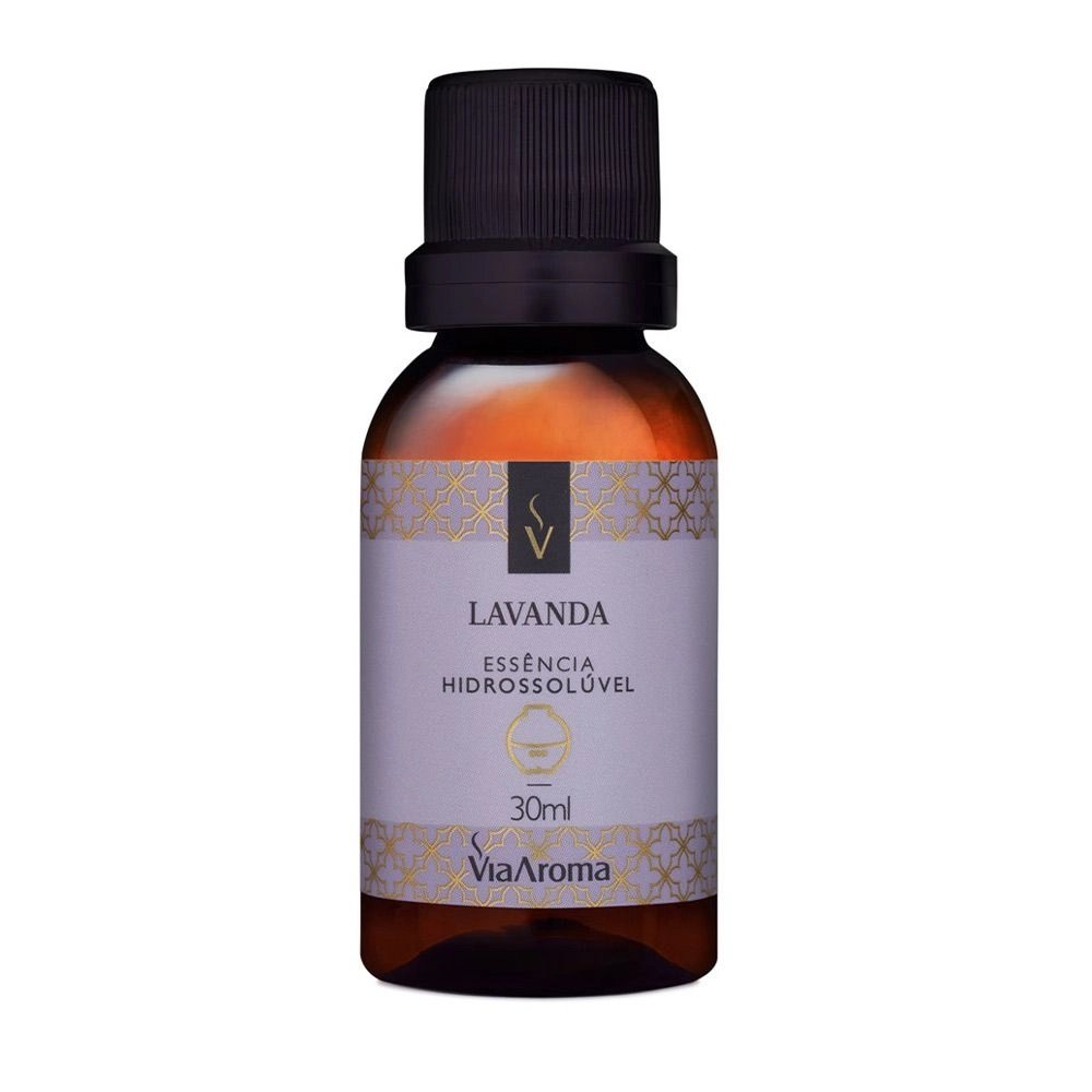 Essencia Lavanda Hidrossoluvel - 30ml Via Aroma