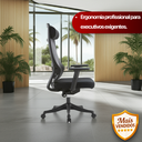 Ver imagem 6 de Cadeira de Escritório Presidente Core - Preta