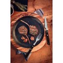 Ver imagem 4 de Jogo de Talheres para Churrasco Tramontina em Aço Inox com Cabo Castanho Polywood 12 Peças