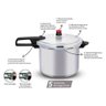 Panela de Pressão 7,6 L Rochedo com Fechamento Externo Alumínio Antiaderente Clássico e Tampa Polida - 10