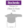 Panela de Pressão 7,6 L Rochedo com Fechamento Externo Alumínio Antiaderente Clássico e Tampa Polida - 15