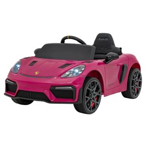 Carro Eletrico Infantil Porche Spyder 718 12v Rosa - Belfix