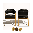 Ver imagem 6 de Kit 6 Cadeira Hellen Mesa de Jantar, Cadeira de Restaurante:Preto