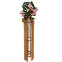 Ver imagem 1 de Vaso de Chão Decorativo Grande Mdf Penedo:mdf Cru/90x20cm