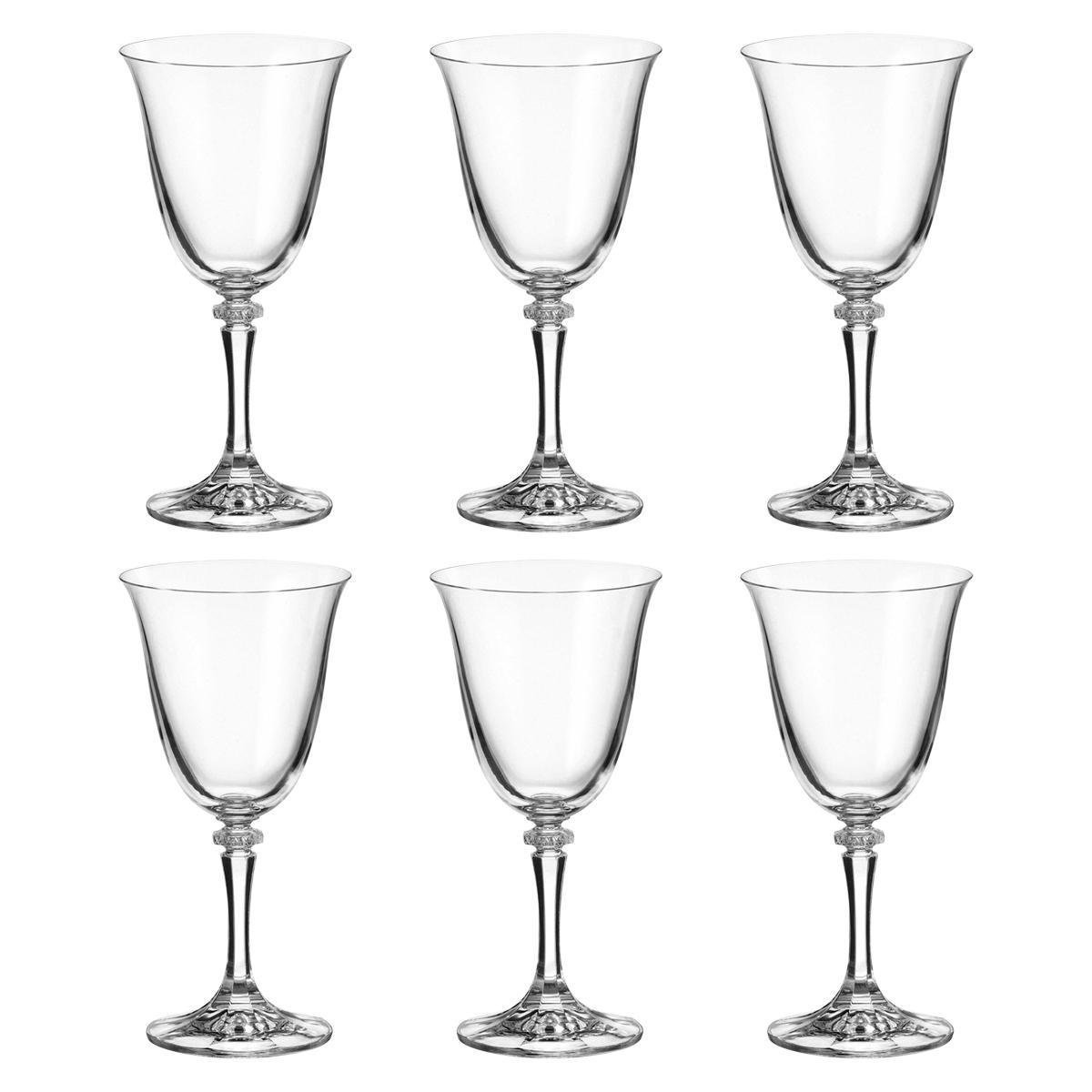 Jogo 6 Taças Cristal Vinho Tinto 290 Ml Branta/Kleopatra - 1