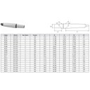 Ver imagem 7 de Haste Cônica Cone Morse Modelo Cm 3 B24 - Din 228 B