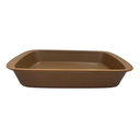 Ver imagem 1 de Assadeira de Porcelana Retangular 34x21cm 2 Litros Tango Marrom Oxford