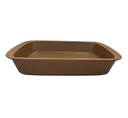 Ver imagem 1 de Assadeira de Porcelana Retangular 34x21cm 2 Litros Tango Marrom Oxford