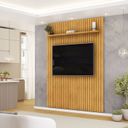 Ver imagem 2 de Painel Trento Ripado para Tvs até 65 Polegadas Cedro