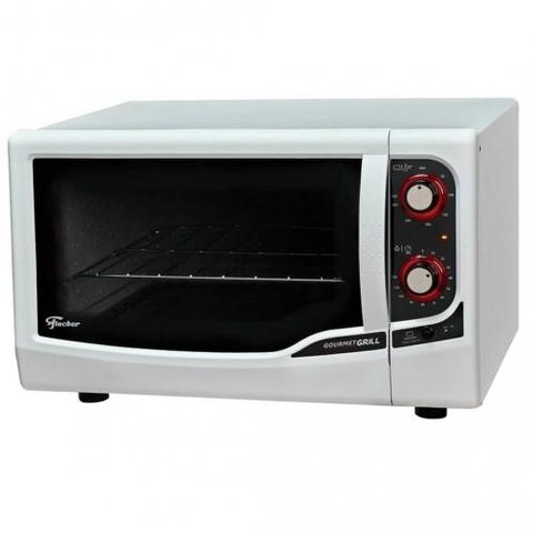 Forno 44l Fischer Eletrico Gourmet Grill - 9741-79181 Branco 110 Volts