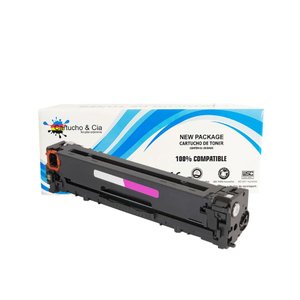 Toner Compatível Cb543a 125a Magenta Cp1215 1515 1312