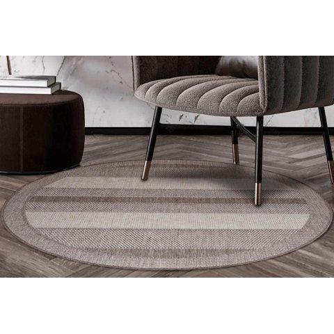 Tapete Redondo Natural Look Esplendor a 200 cm