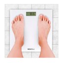 Ver imagem 2 de Balança Digital Automática para Banheiro com visor grande - 180 Kg Branca