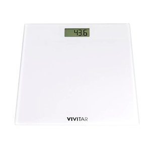 Balança Digital Automática para Banheiro com visor grande - 180 Kg Branca