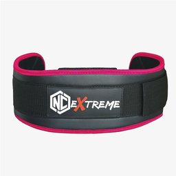 Cinto Cinturão Nc Extreme Cross Training Lpo Musculação - Preto/rosa:m - 1