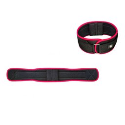 Cinto Cinturão Nc Extreme Cross Training Lpo Musculação - Preto/rosa:m - 4