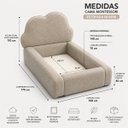 Ver imagem 2 de Cama Infantil Montessoriana c/ Colchão Antialérgico 100x1.75:Boucle Verde