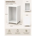 Ver imagem 4 de Suporte para Botijão de Gás com Rodízios Compacto