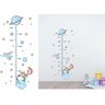 Adesivo Régua de Crescimento Pequeno Príncipe Aquarela - 1