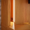 Ver imagem 6 de Home Estante Rack Jordão para Tv até 75 Polegadas com Led Freijo Freijo