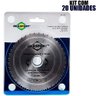 Serra Circular 4.1/2 Pol HSS Para Madeira 80 Dentes Kit com 20 Unidades Evald/Brasfort - 3