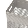 Cesto de Roupa Grid Bege 49 L com Tampa 38 x 28 x 55,2 cm - 3