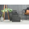 Cesto de Roupa Grid Bege 49 L com Tampa 38 x 28 x 55,2 cm - 9
