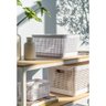 Cesto de Roupa Grid Bege 49 L com Tampa 38 x 28 x 55,2 cm - 8