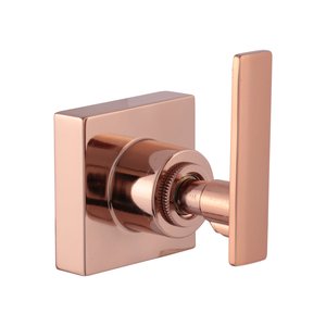 Acabamento Registro Alavanca Rose Gold Banheiro Padrão Deca