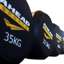 Ver imagem 2 de Kit Dumbell Ahead Sports Borracha 10 Pares de 7.5Kg a 30kg
