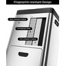 Takywep Lixeira Vertical Inox 53l com 2 Compartimentos Silenciosa - 4