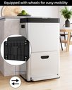 Ver imagem 6 de Takywep Lixeira Vertical Inox 53l com 2 Compartimentos Silenciosa