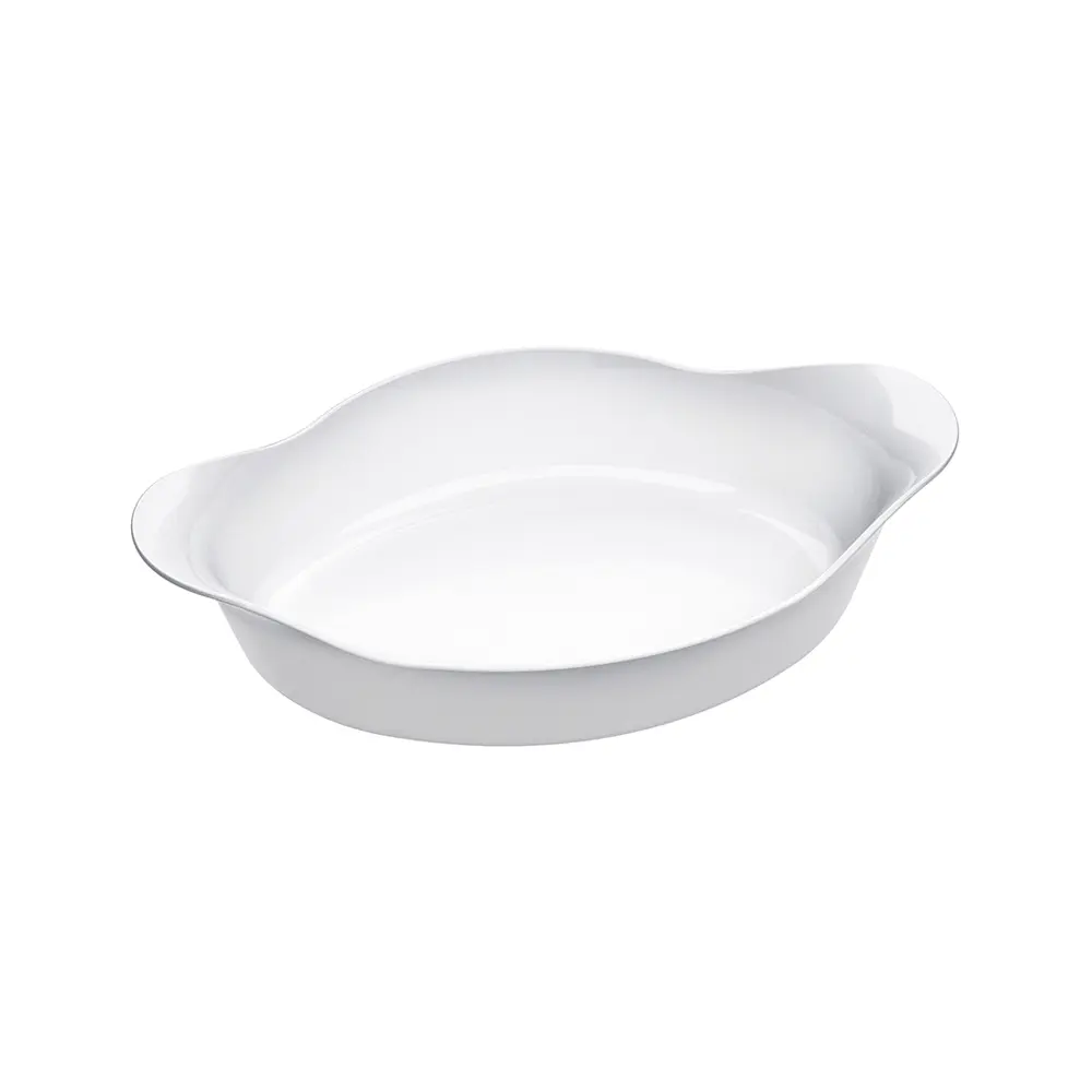 Kit Assadeira Marinex Oval Opaline Média Pequena Travessa - 2