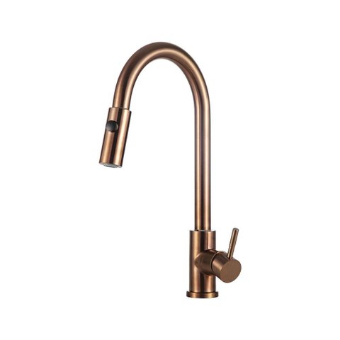 Torneira para Cozinha Gourmet Misturador Monocomando em Aço Inox 304 Escovado Muru Pingoo.casa -