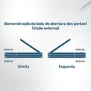 Ver imagem 6 de Folha de Porta Maciça em Eucalipto Acabamento Natural 210x90cm PM93 Seleta Cruzeiro Portas