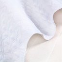 Ver imagem 4 de Saia Box Queen Matelassê Branco Realce Premium Sultan