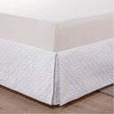 Ver imagem 2 de Saia Box Queen Matelassê Branco Realce Premium Sultan