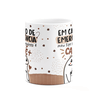 Caneca Divertida Flork - Tipo Sanguíneo, Café! Branca - 3