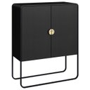 Ver imagem 2 de Balcão de Cozinha 90cm com 2 Portas Mario Nero/preto A10 - Mpozenato